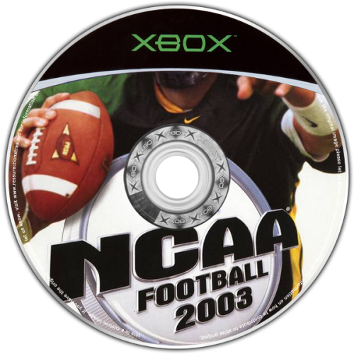 NCAA Football 2003 (USA) Game Disc
